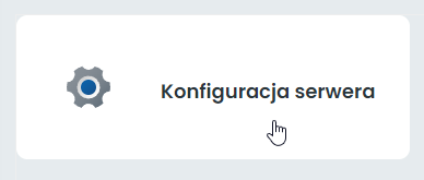 Konfiguracja serwera