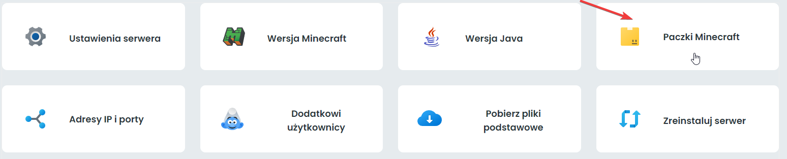 Paczki Minecraft
